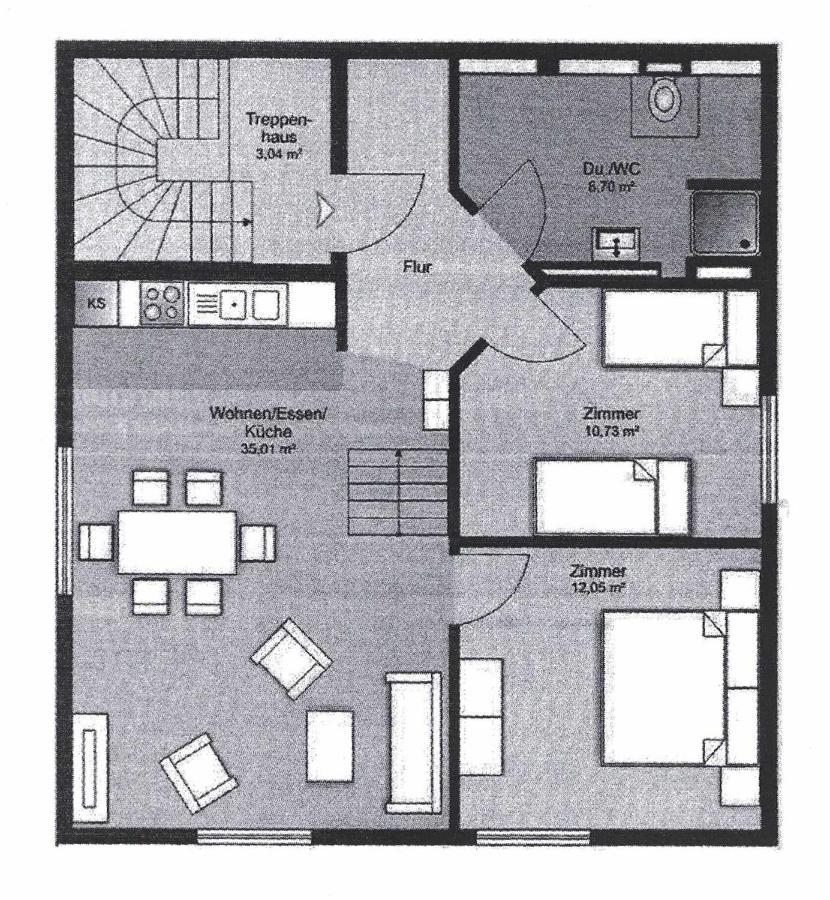 Ferienhaus Ahorn Mit Garten In 奥斯特西巴德钦诺维茨 外观 照片